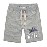 Thumbnail for The McDonnell Douglas F18 Designed Cotton Shorts