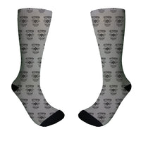 Thumbnail for Jet Fighter - The Sky is Yours Designed Socks
