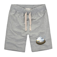 Thumbnail for Antonov 225 Nesting Designed Cotton Shorts