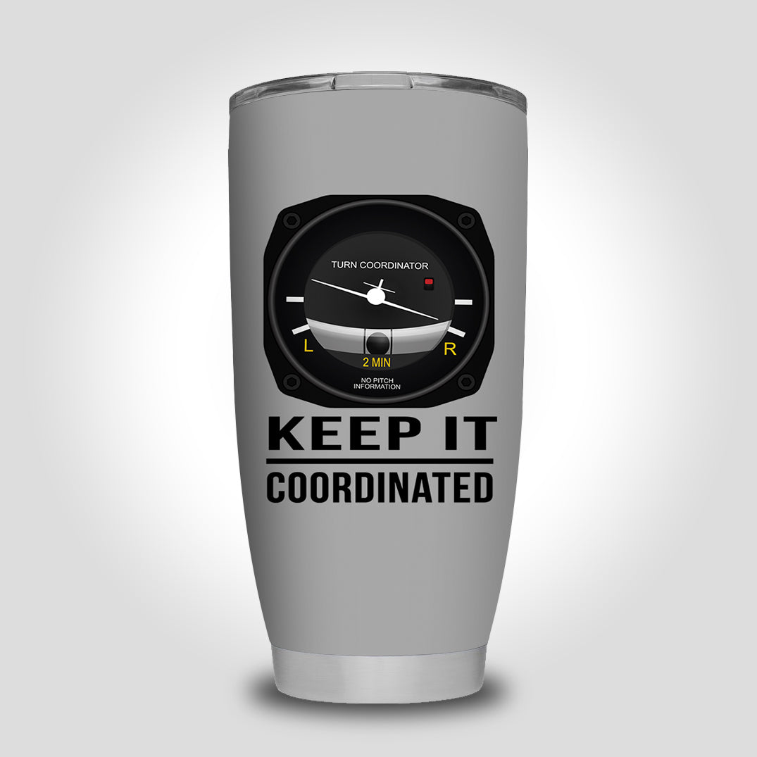 Keep It Coordinated Designed Tumbler Travel Mugs