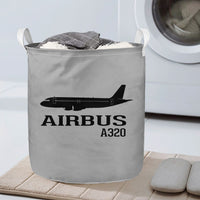 Thumbnail for Airbus A320 Printed Designed Laundry Baskets