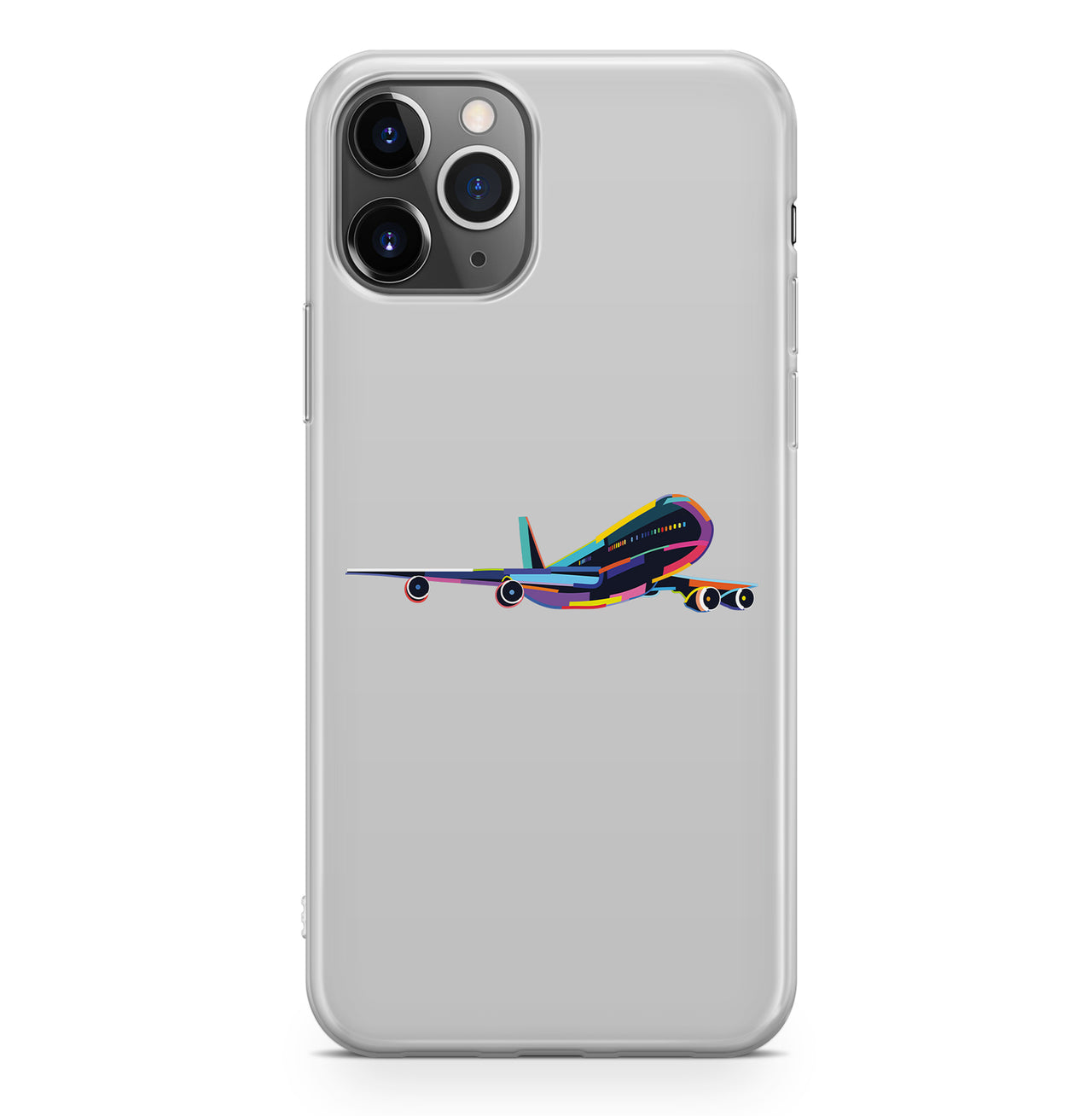 Multicolor Airplane Designed iPhone Cases