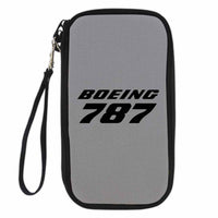Thumbnail for Boeing 787 & Text Designed Travel Cases & Wallets