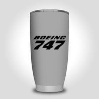 Thumbnail for Boeing 747 & Text Designed Tumbler Travel Mugs