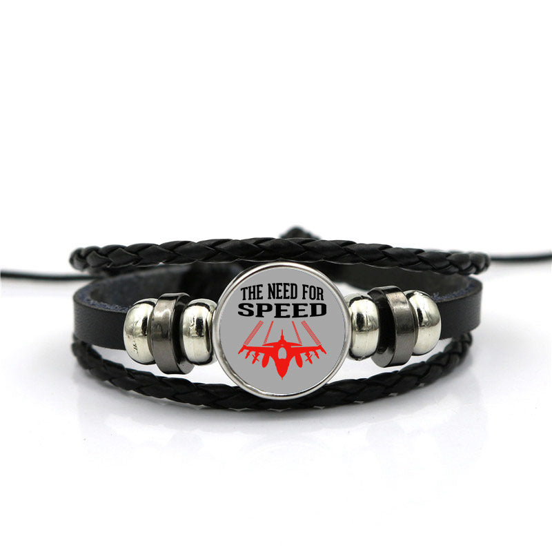 The Need For Speed Designed Leather Bracelets
