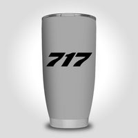 Thumbnail for 717 Flat Text Designed Tumbler Travel Mugs