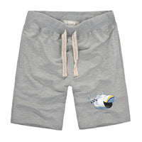 Thumbnail for Antonov 225 Mouth Designed Cotton Shorts
