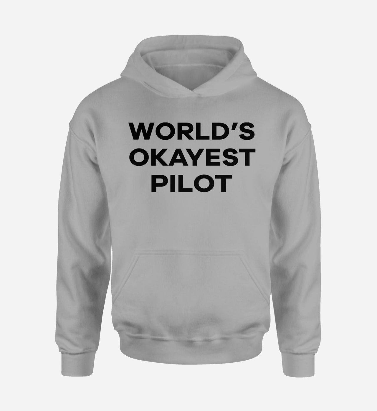 World's Okayest Pilot Designed Hoodies