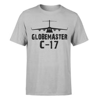 Thumbnail for GlobeMaster C-17 & Plane Designed T-Shirts