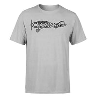 Thumbnail for Special Cessna Text Designed T-Shirts