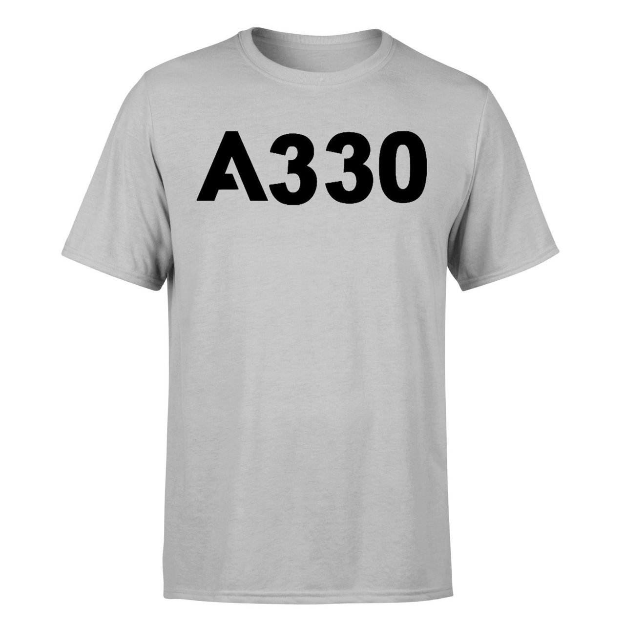A330 Flat Text Designed T-Shirts