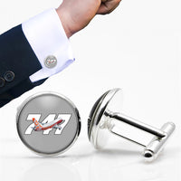 Thumbnail for Super Boeing 747 Intercontinental Designed Cuff Links