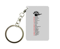 Thumbnail for Aviation Alphabet Designed Key Chains
