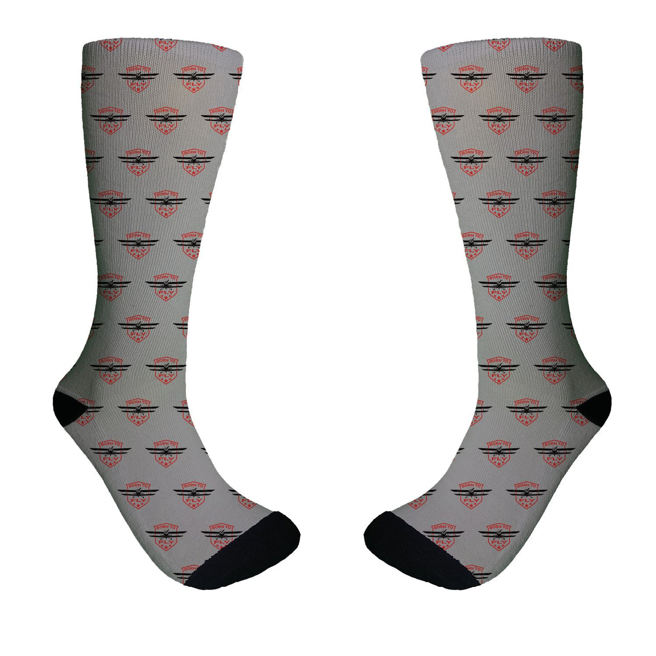 Super Born To Fly Designed Socks