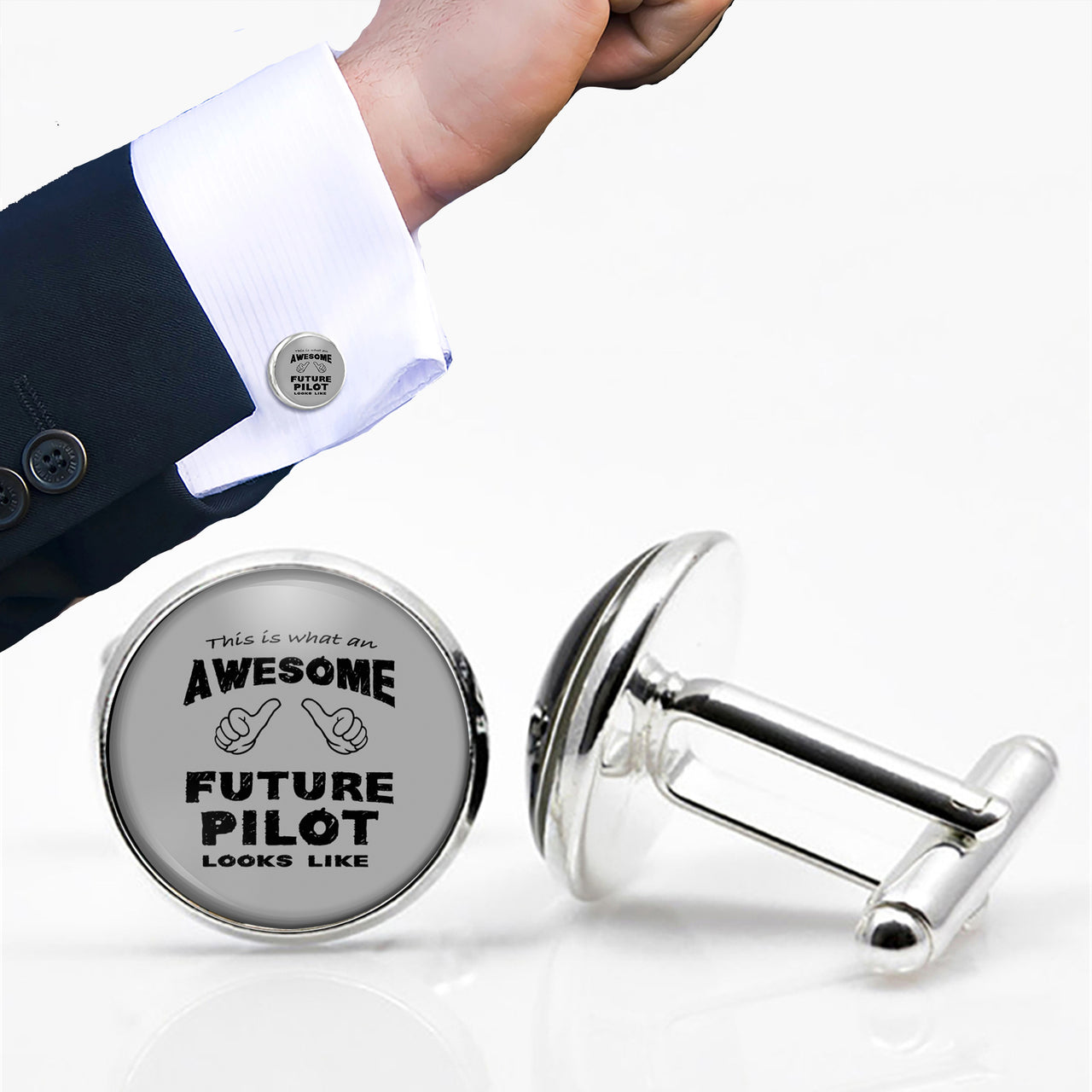 Future Pilot Designed Cuff Links
