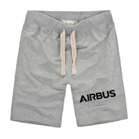 Thumbnail for Airbus & Text Designed Cotton Shorts