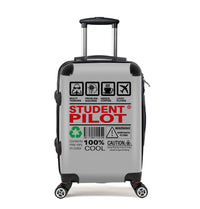 Thumbnail for Student Pilot Label Designed Cabin Size Luggages