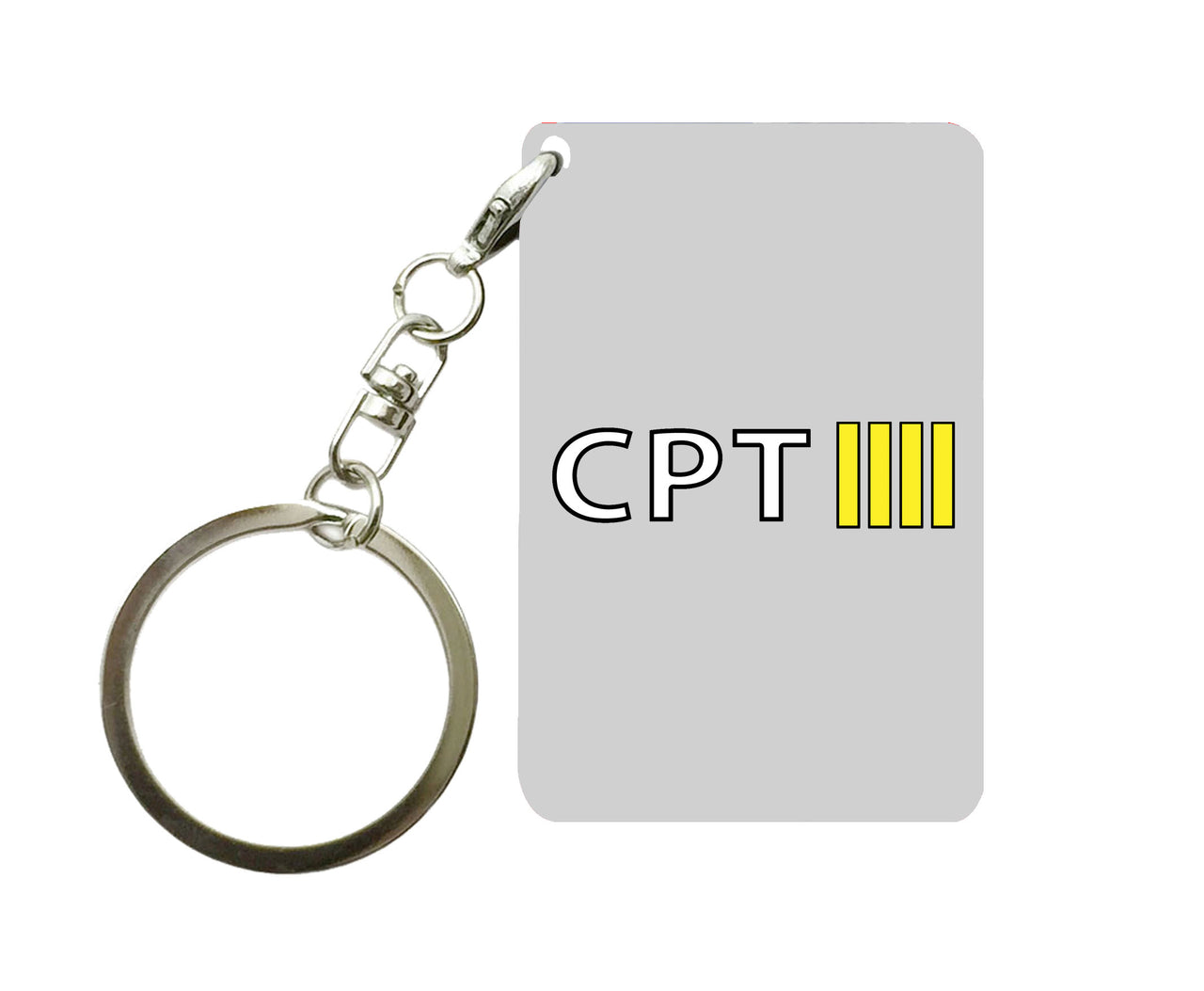 CPT & 4 Lines Designed Key Chains