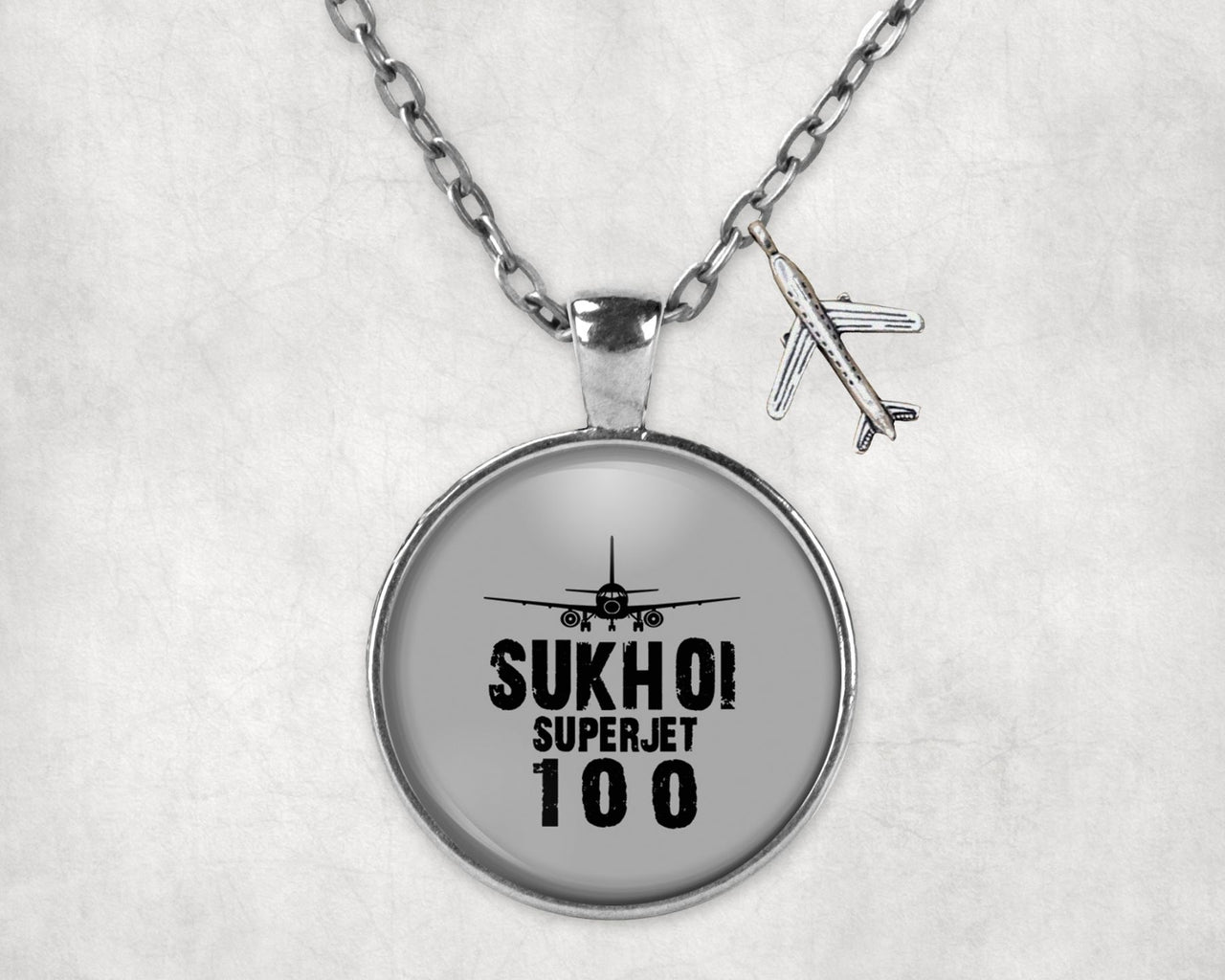 Sukhoi Superjet 100 & Plane Designed Necklaces