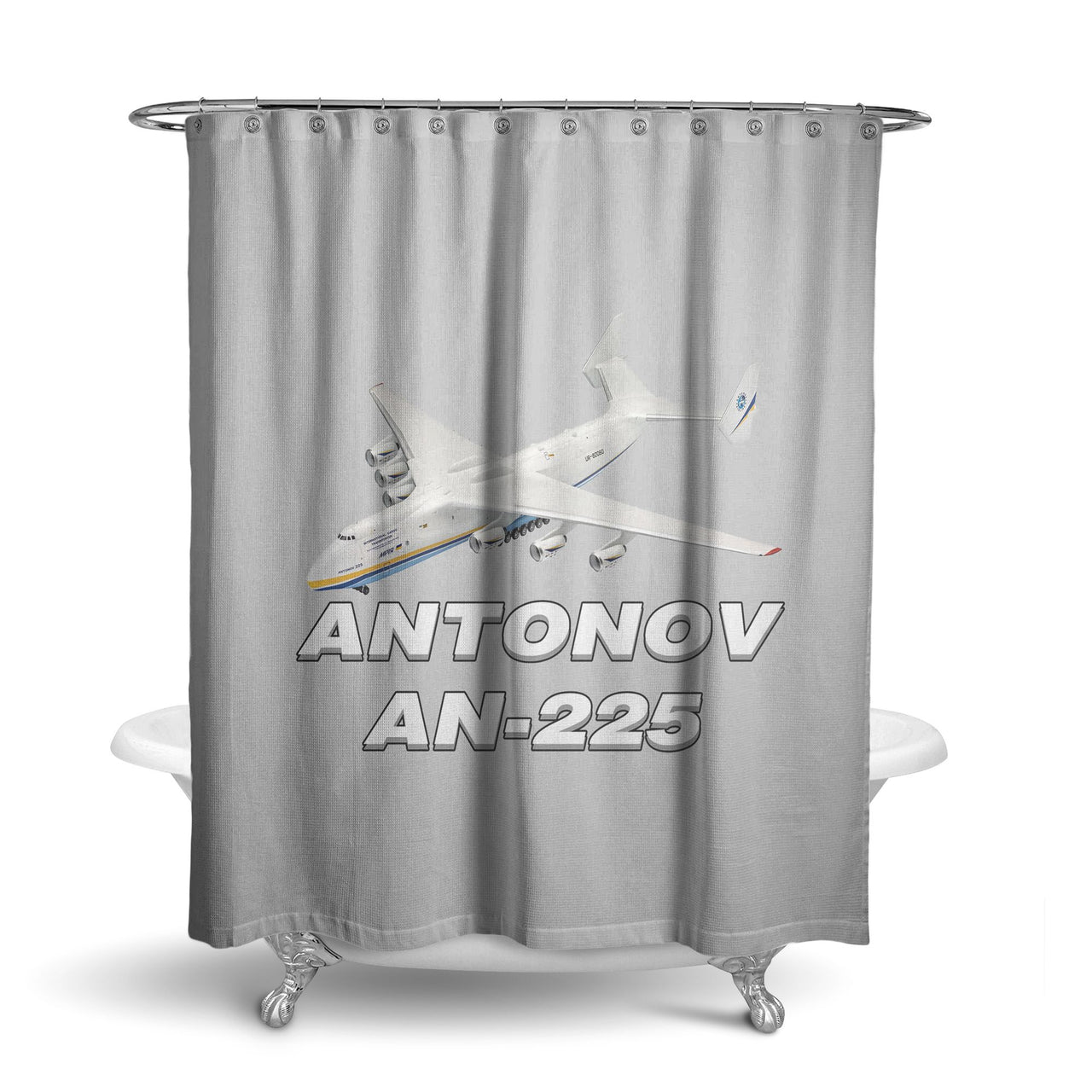 Antonov AN-225 (12) Designed Shower Curtains