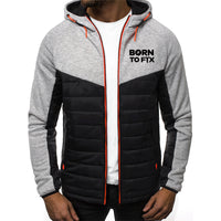 Thumbnail for Born To Fix Airplanes Designed Sportive Jackets