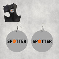 Thumbnail for Spotter Designed Wooden Drop Earrings