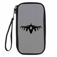 Thumbnail for Fighter Jet 16 Silhouette Designed Travel Cases & Wallets