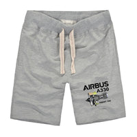 Thumbnail for Airbus A330 & Trent 700 Engine Designed Cotton Shorts