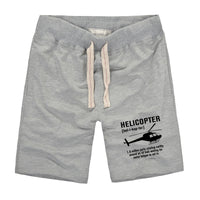 Thumbnail for Helicopter [Noun] Designed Cotton Shorts