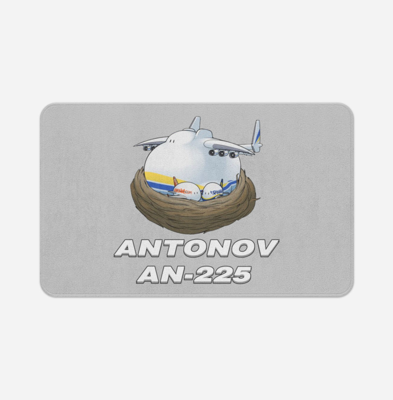 Antonov AN-225 (22) Designed Bath Mats