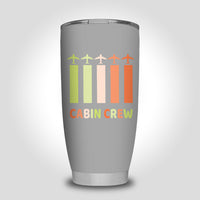 Thumbnail for Colourful Cabin Crew Designed Tumbler Travel Mugs