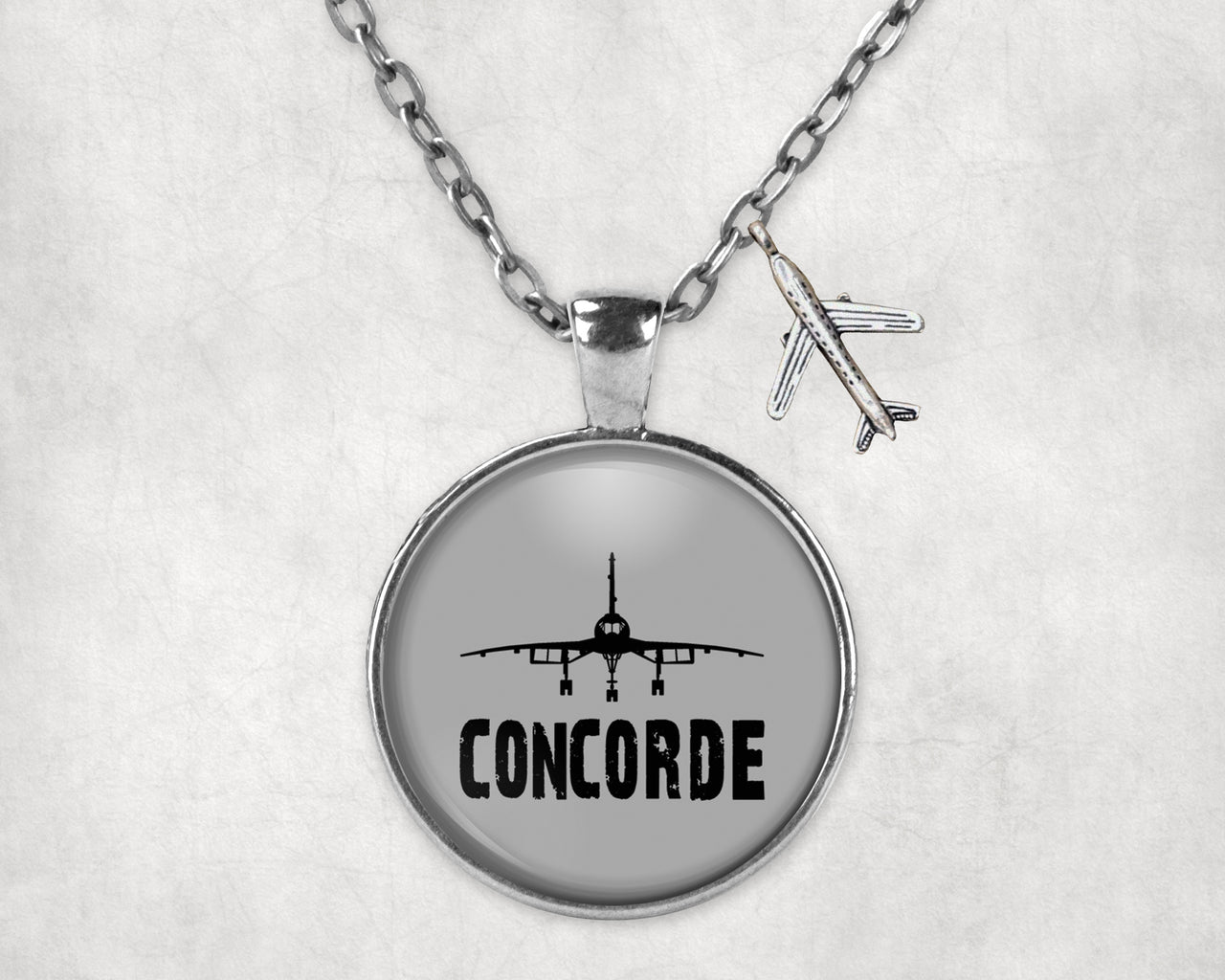 Concorde & Plane Designed Necklaces
