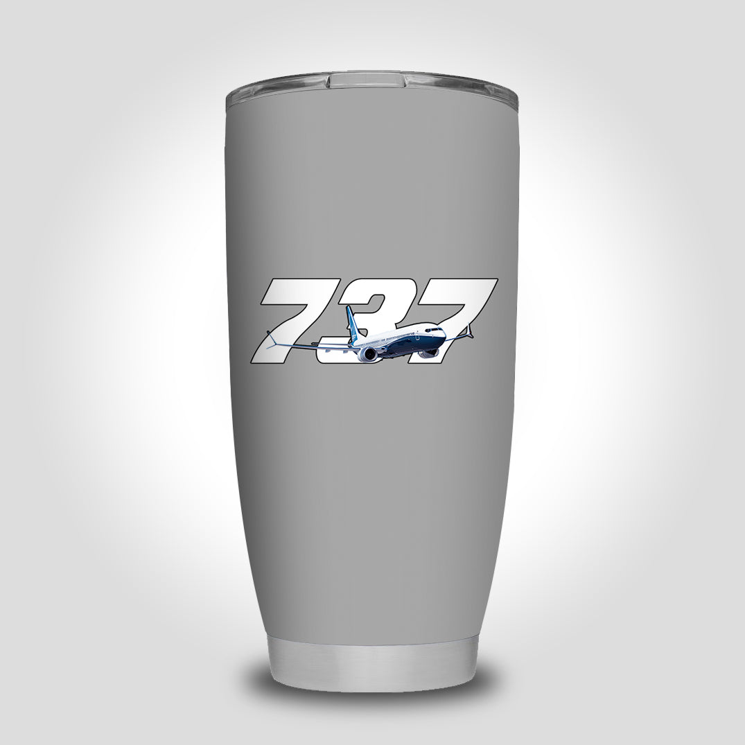 Super Boeing 737 Designed Tumbler Travel Mugs