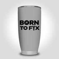 Thumbnail for Born To Fix Airplanes Designed Tumbler Travel Mugs