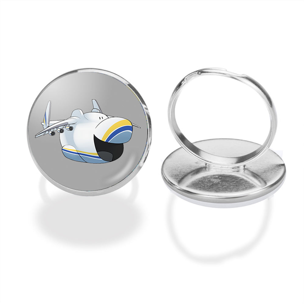 Antonov 225 Mouth Designed Rings