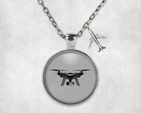 Thumbnail for Drone Silhouette Designed Necklaces