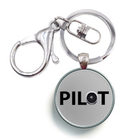 Thumbnail for Pilot & Jet Engine Designed Circle Key Chains