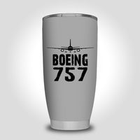 Thumbnail for Boeing 757 & Plane Designed Tumbler Travel Mugs