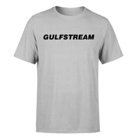 Thumbnail for Gulfstream & Text Designed T-Shirts