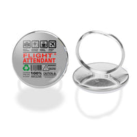 Thumbnail for Flight Attendant Label Designed Rings