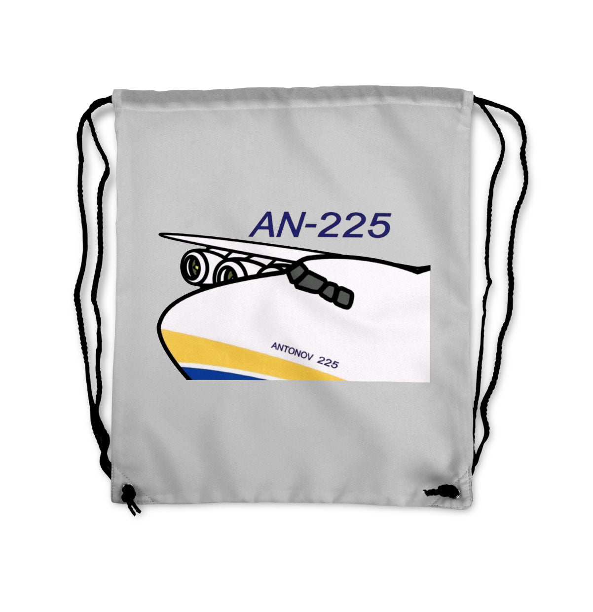 Antonov AN-225 (11) Designed Drawstring Bags