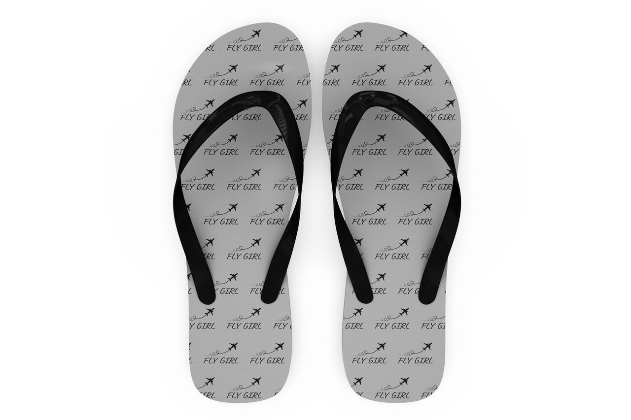 Just Fly It & Fly Girl Designed Slippers (Flip Flops)