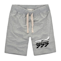 Thumbnail for The Boeing 777 Designed Cotton Shorts