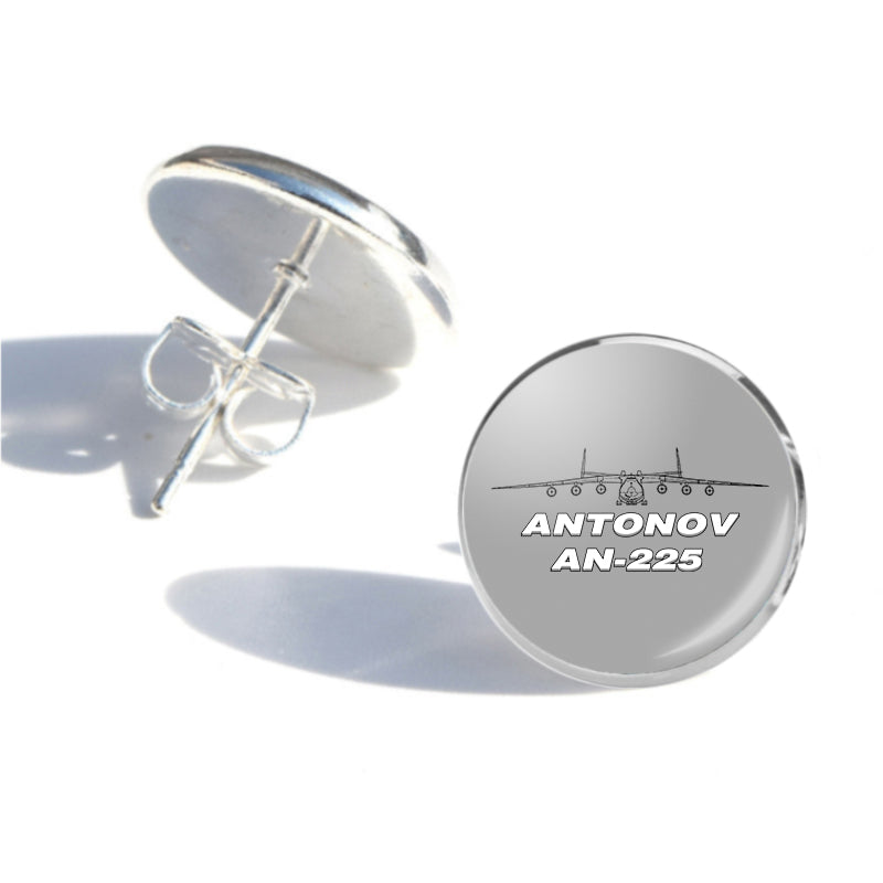 Antonov AN-225 (26) Designed Stud Earrings