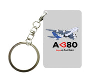 Thumbnail for Airbus A380 Love at first flight Designed Key Chains