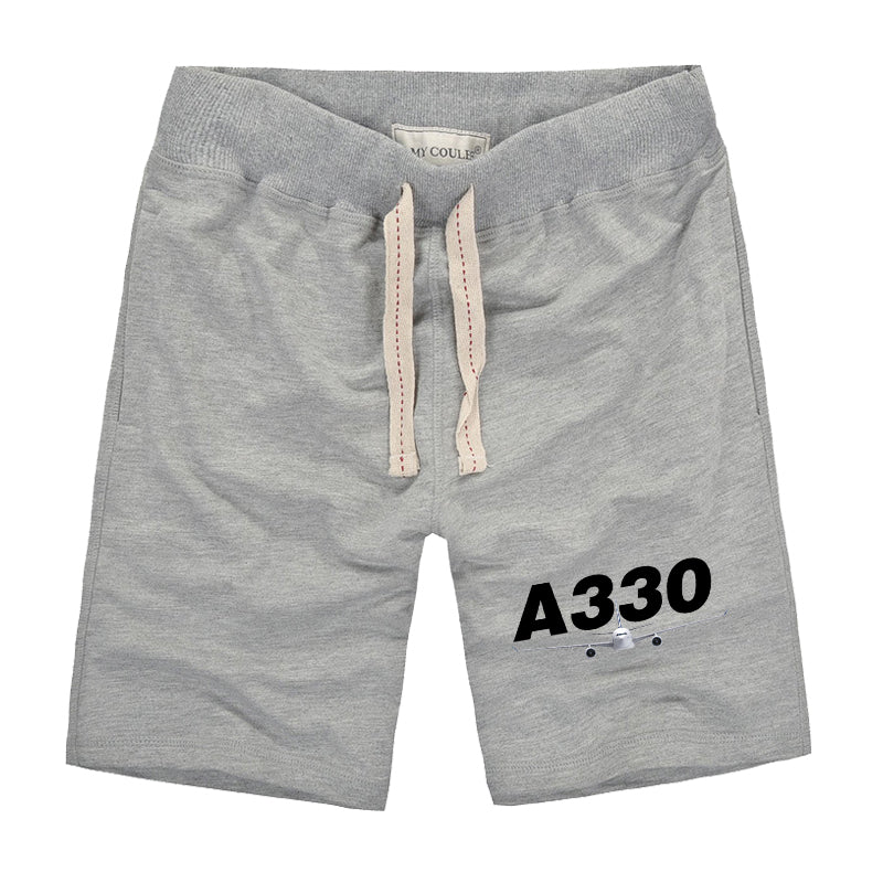 Super Airbus A330 Designed Cotton Shorts