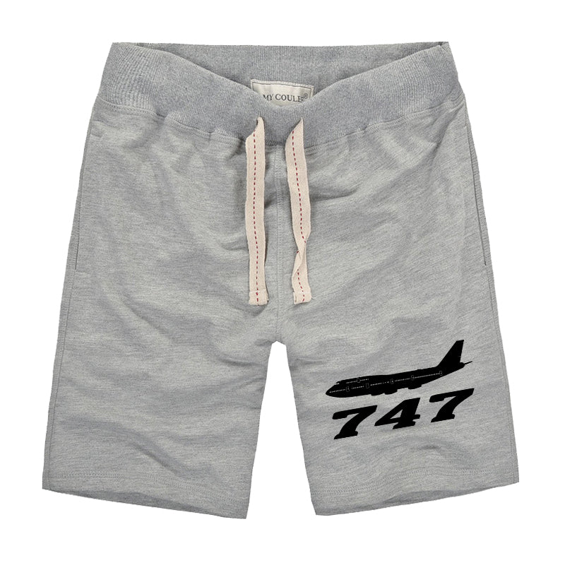 Boeing 747 - Queen of the Skies (2) Designed Cotton Shorts