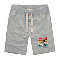 Thumbnail for Husband & Dad & Aircraft Mechanic & Legend Designed Cotton Shorts