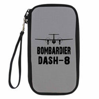 Thumbnail for Bombardier Dash-8 & Plane Designed Travel Cases & Wallets