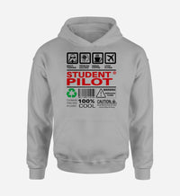 Thumbnail for Student Pilot Label Designed Hoodies